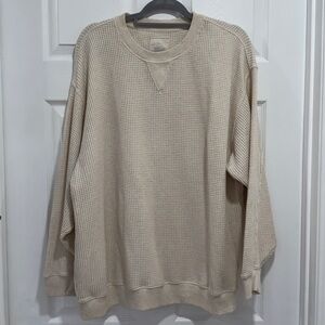 Aerie Waffle Sweatshirt